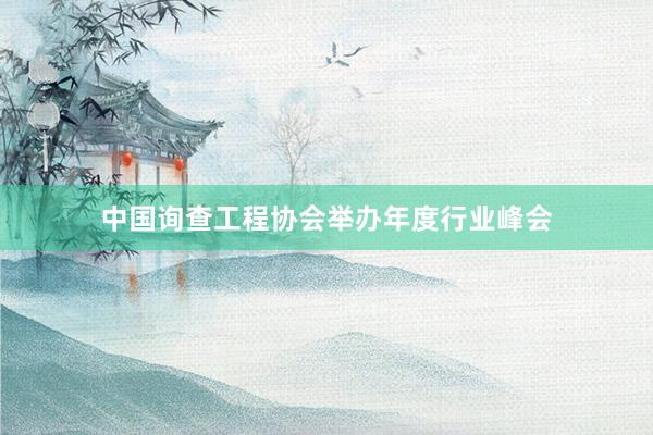 中国询查工程协会举办年度行业峰会